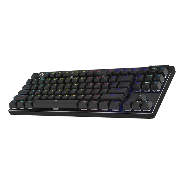 Teclado mecánico inalámbrico para juegos Logitech G Pro X Tkl Black