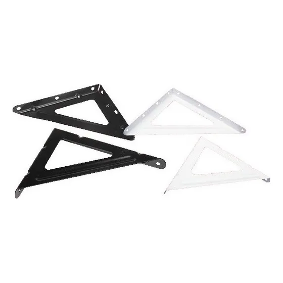 Mensula Soporte Strong 405 Sc Metalurgica 150x200 Par Color Negro