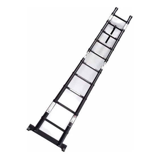 Escalera Negra Tipo Tijera 4.4m Incluye Regalo