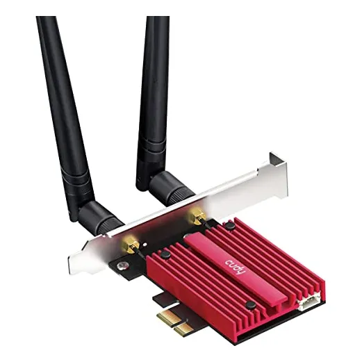 Tarjeta Pcie Inalámbrica Cudy Ax5400 Wifi 6e Para Pc, Blueto