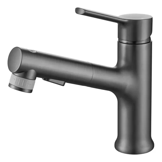 Grifo Baño Rociador Extraible Monomando Para Lavabo Agua