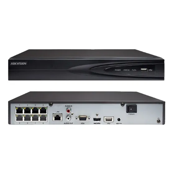 Nvr 8 Canales Ip 8 Mp 4k 1 Sata 1 Audio