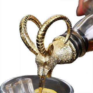Tapa De Botella Animal Whisky Verter Aero Con Sello Sili Tapa De Botella Animal Whisky Verter Aero Con Sello Sili