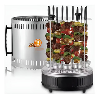 Maquina De Brochet Giratoria 11 Pinchos Brochetas Acero Inox Maquina De Brochet Giratoria 11 Pinchos Brochetas Acero Inox