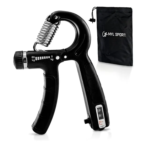 Hand Grip Entrenamiento Muñeca Manos Antebrazo Mancuerna