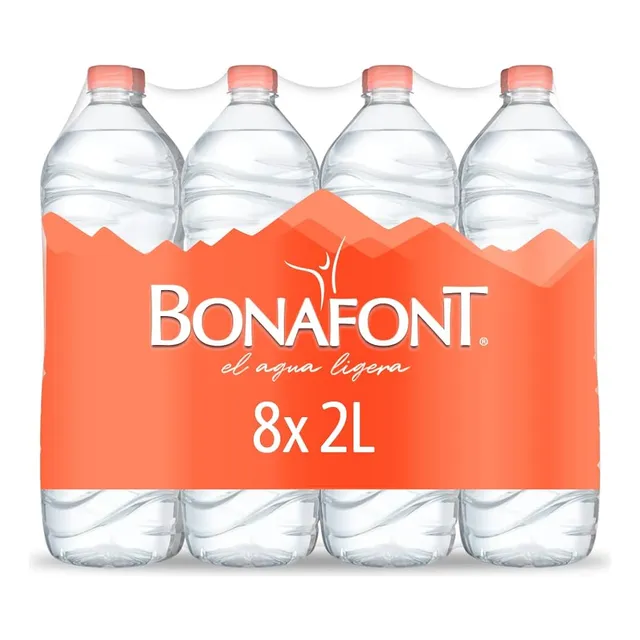 Bonafont Agua Natural De 2l 8 Piezas