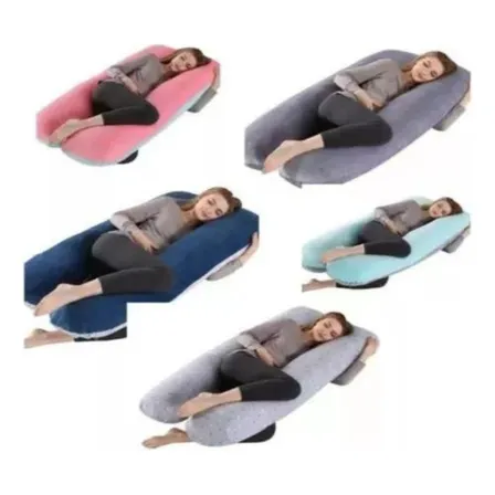 Cojín Almohada Maternal U + Funda Extra Suave-  Multiusos