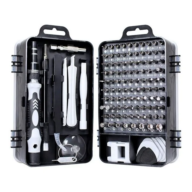 Set 117 Pcs Destornilladores Precisión Torx Magnéticos