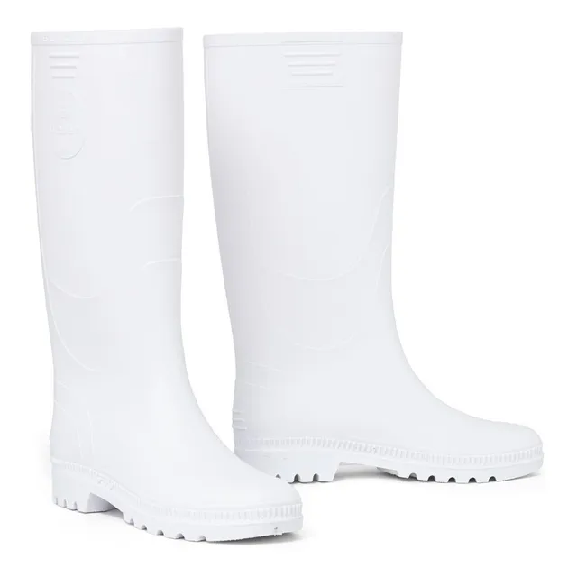 Botas De Caucho Idecal Ind. Alimentaria Color Blanco Hombre