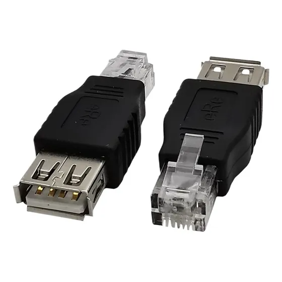 Adaptador De Red Usb Hembra Rj11 De 4 Pines, Convertidor, Co