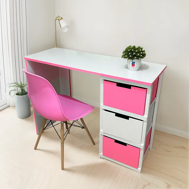 Escritorio De 3 Cajones + Silla Eames