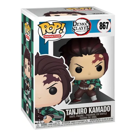 Figura de acción Tanjiro Kamado 49010 de Funko Pop! Animation | Cuotas sin interés
