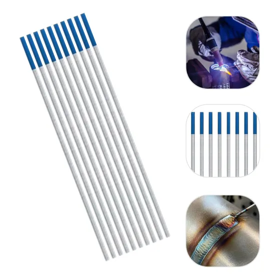 Eletrodo Tungstênio Solda Tig Ponta Azul 2% Lantânio 1,6mm