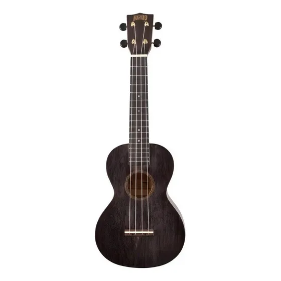 Ukelele Tamaño Concierto Mahalo Mh2 Negro Con Funda