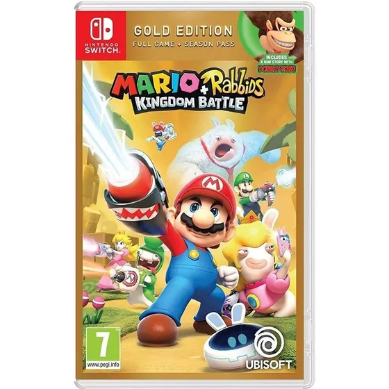 Mario + Rabbids Kingdom Battle Gold Edition Nintendo Switch Físico