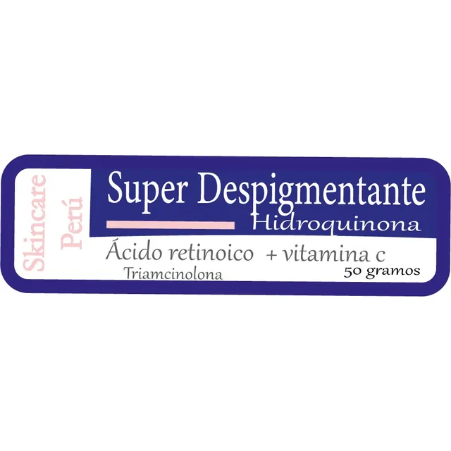  Crema Super Despigmentante  + Jabon  Hidroquinona 5% 50 G