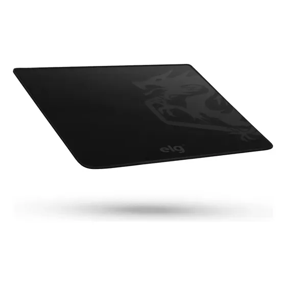 Mousepad Gamer MERAK ELG MPML Speed Large 45X40cm Antiderrapante a prova de suor Cor Preto