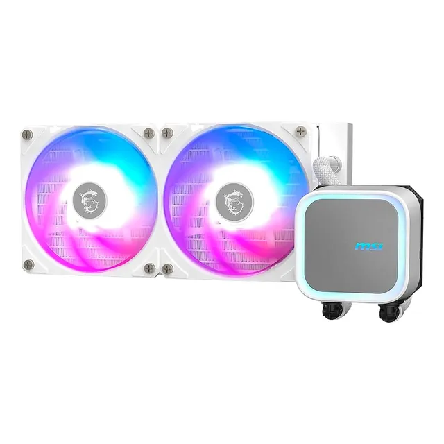 Enfriamiento Liquido Msi Mag A13 240 White Argb Lga 1851 Am5