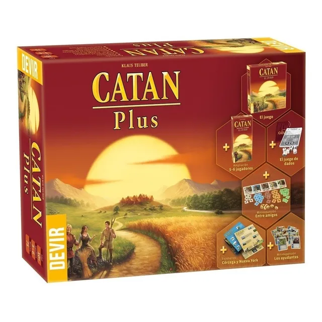 Catan Juego De Mesa Multijugador
