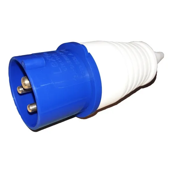 Enchufe Macho Volante 16a Amp 2p+t 220v Industrial Ip44
