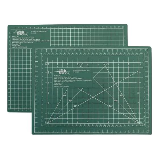 Base De Corte 22x30cm Dupla Face Para Patchwork E Costura