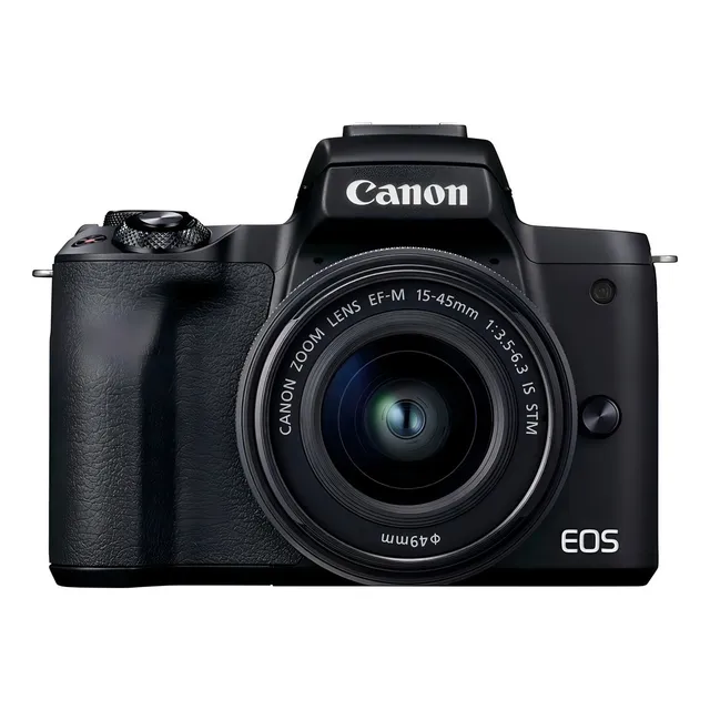 Canon Eos Kit M50 Mark Ii Lente Ef-M 15-45Mm F/3.5-6.3 Is Stm Color Negro