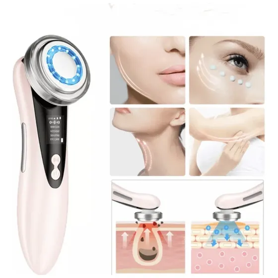 Multifuncional 5 Facial Radiofrecuencia Fototerapiavibracion