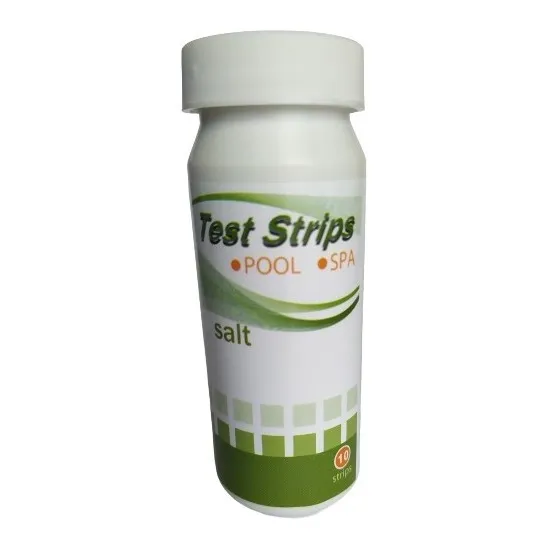Medidor De Sal En Tiritas Test Strip Para Piscinas