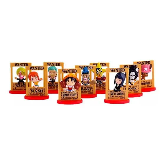 Figura Muñeco Anime One Piece  Wanted Luffy Zoro Mas
