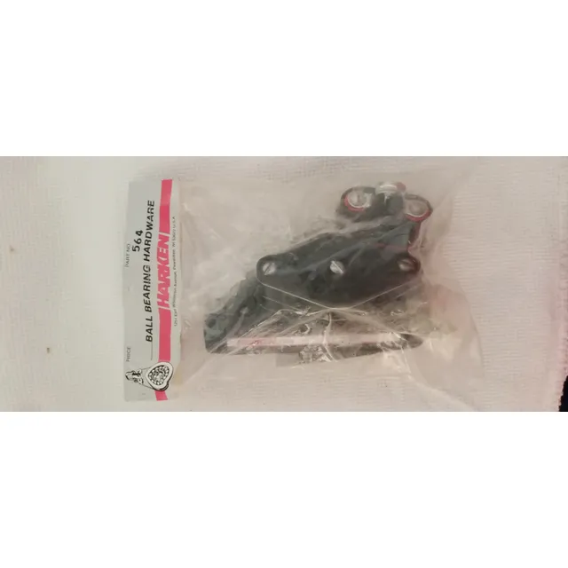 Harken, Patín De Genoa Con Polea Doble Y Mordaza, P/ Velero