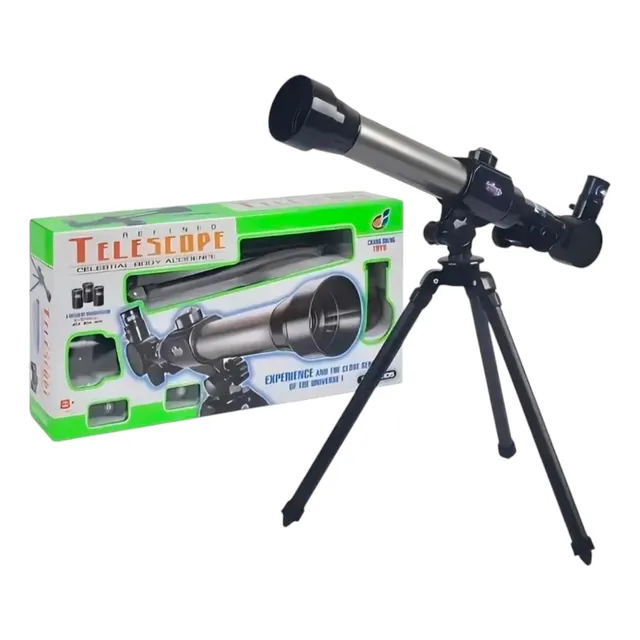 Telescopio Para Jovenes Con Aumento Soporte Ajustable