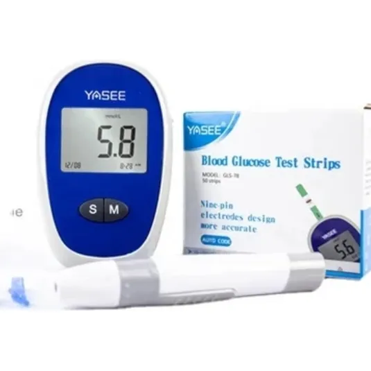 Glucometro Medidor De Glucosa  50 Tiras Y 50 Lancetas 