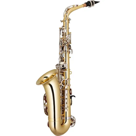 Sax Alto Eagle SA 500 LN Cor Laquer/Nickel (laqueado com chaves niqueladas)