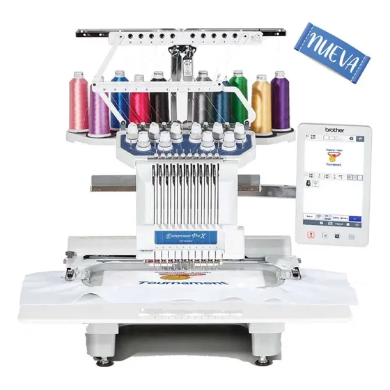 Máquina Bordadora Brother Semi Industrial Pr1055x 10 Agujas