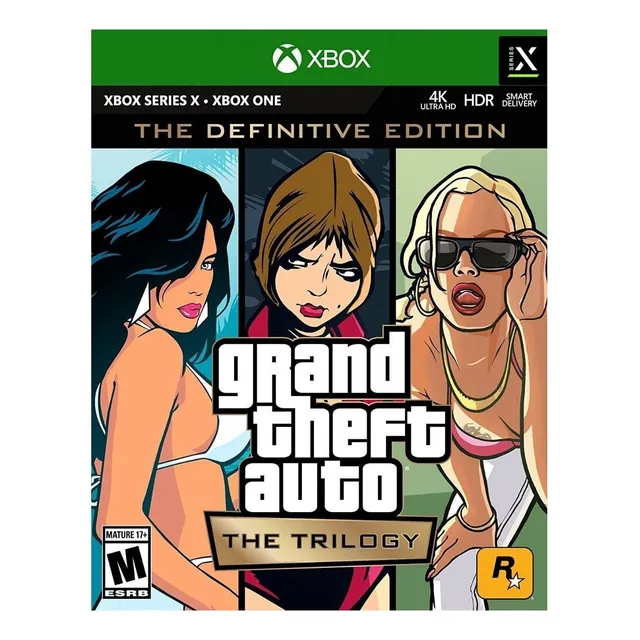 Grand Theft Auto: The Trilogy Definitive Edition Xbox One Físico
