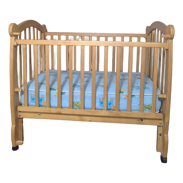 Cuna Cama De Madera Pino
