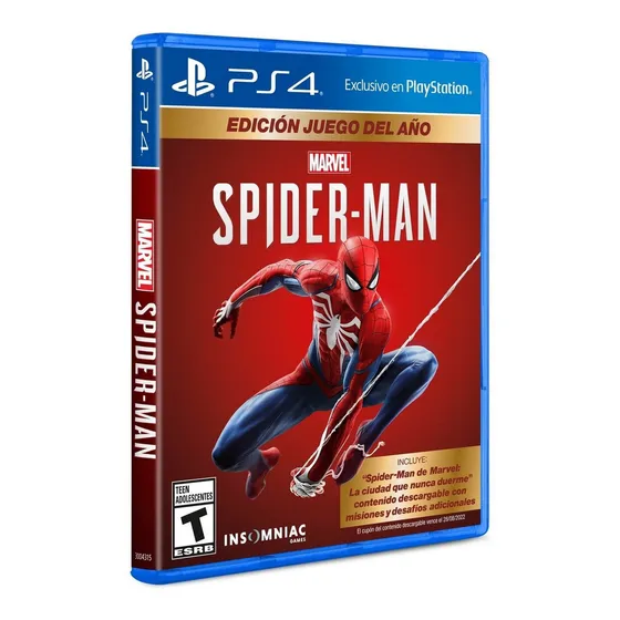Juego Ps4 Spiderman Goty Playstation 4 Físico Sony Original
