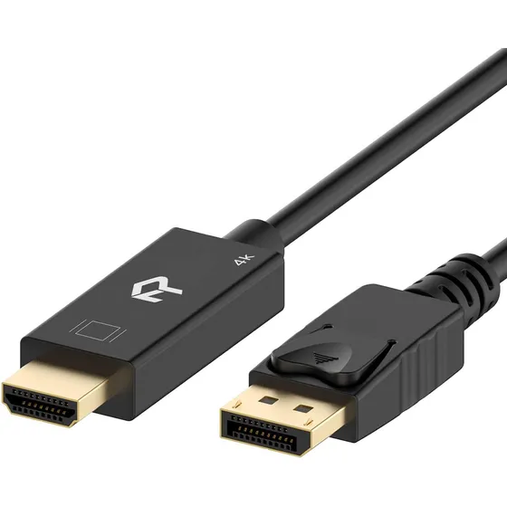 Rankie Displayport (dp) To Hdmi Cable, 4k List Resolution,