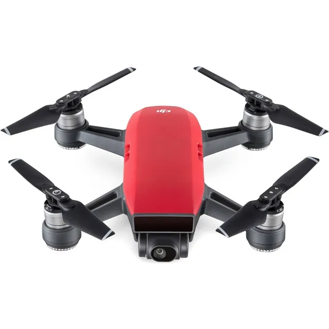 Dji Spark Lava Red Con Estuche Vuela Con Tu Celular!