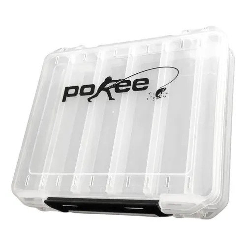 Caja Doble Cara Porta 10 Señuelos Anzuelos Pesca Caza 17×20