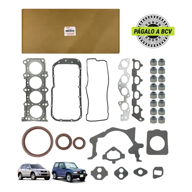 Juego Kit Empacaduras Suzuki Grand Vitara 2.0 4 Cilindros