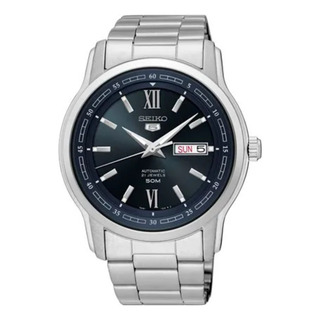 Relógio Masculino Seiko Snkp17b1-d3sx Automático Aço Azul Relógio Masculino Seiko Snkp17b1-d3sx Automático Aço Azul