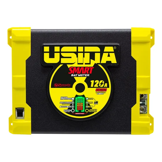 Fonte Automotiva Usina 12v 120a Battery Meter Bivolt