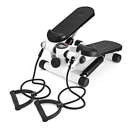 Mini Stepper Jbh Con Bandas Elasticas Escalador Pedalera Mini Stepper Jbh Con Bandas Elasticas Escalador Pedalera