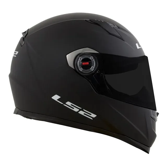 Capacete Ls2 Ff358 Preto Fosco - Sharp 4 Estrelas Seguro