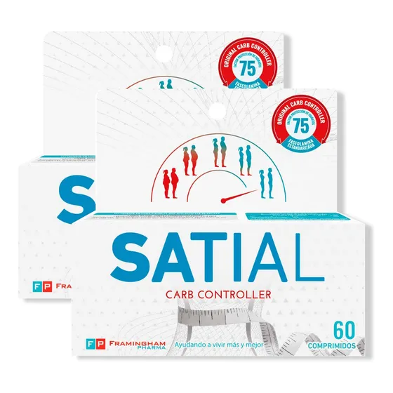 Satial Carb Controller Ayuda A Adelgazar X 120 Comprimidos
