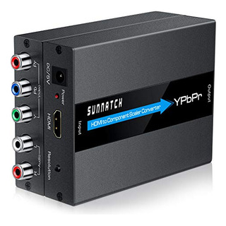 Convertidor Hdmi A Componente Sunnatch Con Función Escalador Convertidor Hdmi A Componente Sunnatch Con Función Escalador