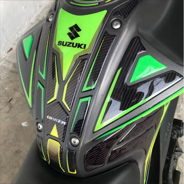 Protector De Tanque De Resinas Gixxer 150 Alto Relieve 3d 