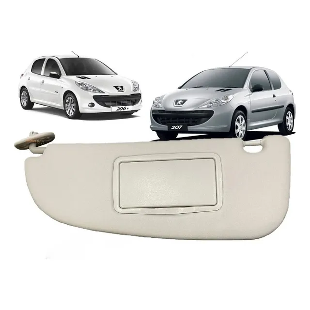 Visera Peugeot 206 2001 - 2010 Izquierda 2mplastic