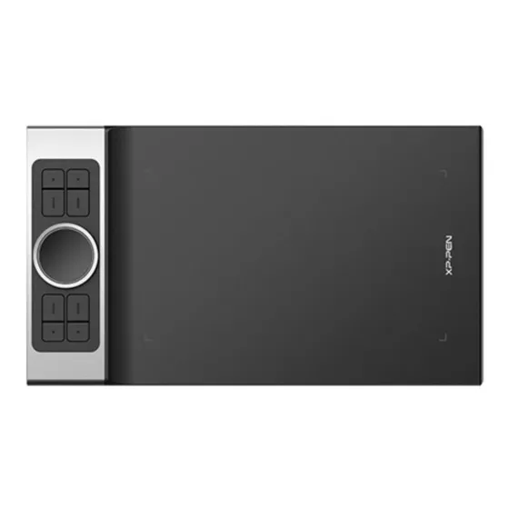 Mesa Digitalizadora XP-Pen Deco Pro Small Preto Prata 8192 Níveis Pressão